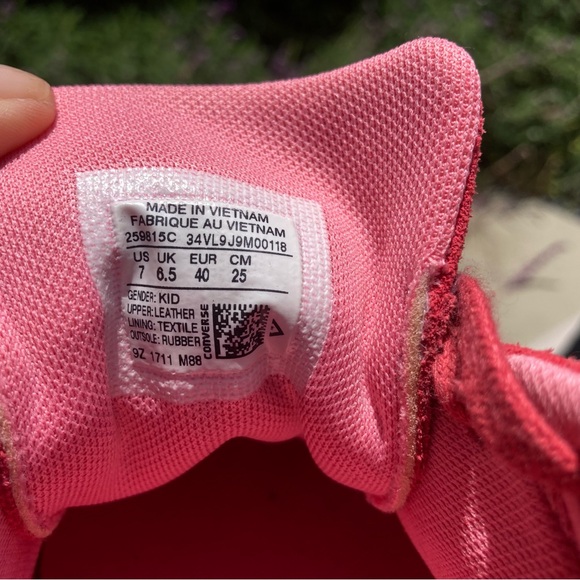 NWOB Converse One Star OX Paradise Leather Suede Pink Red Sneakers 7Y/ M7 /W 8.5 - Picture 10 of 10